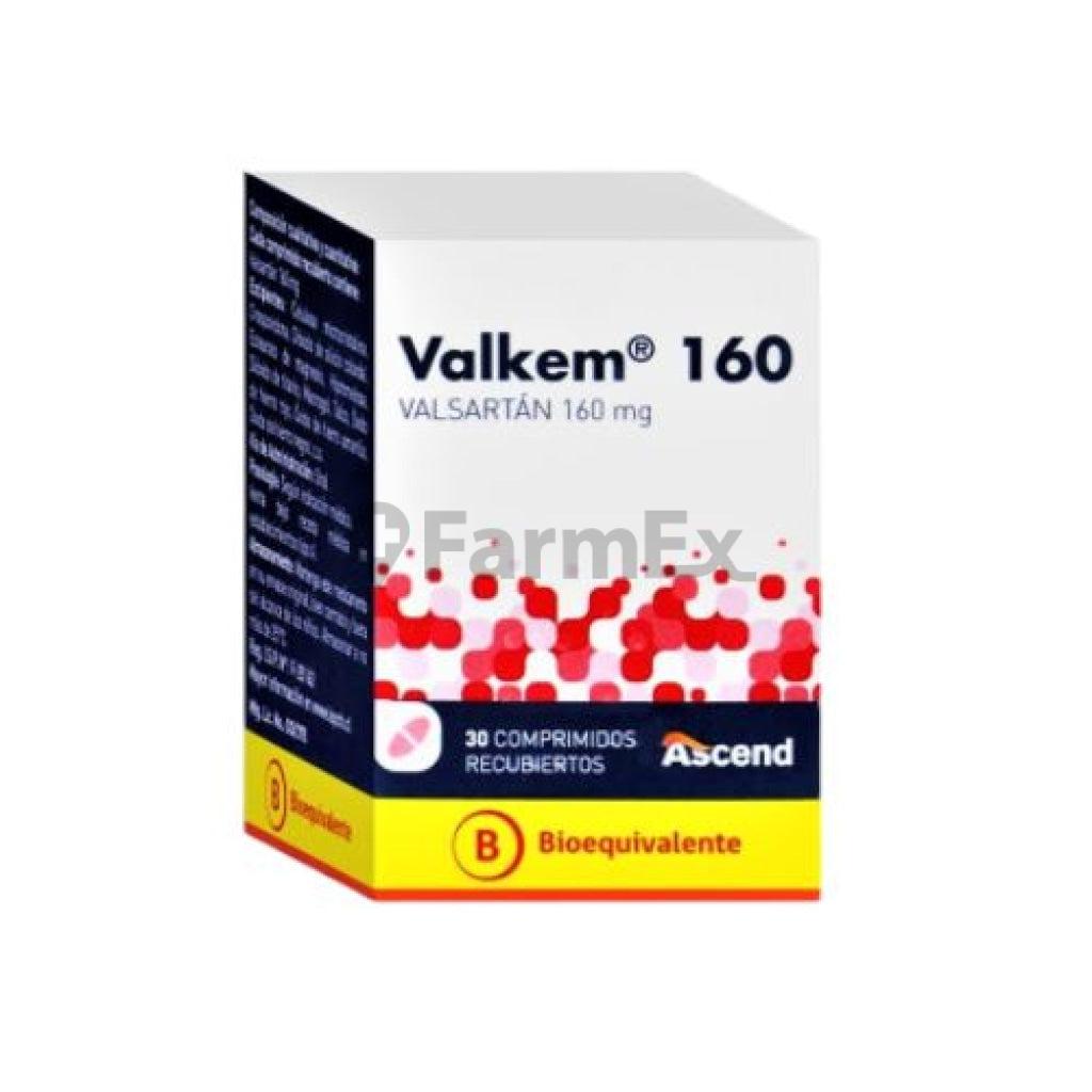 Valkem 160 mg x 30 comprimidos recubiertos ASCEND